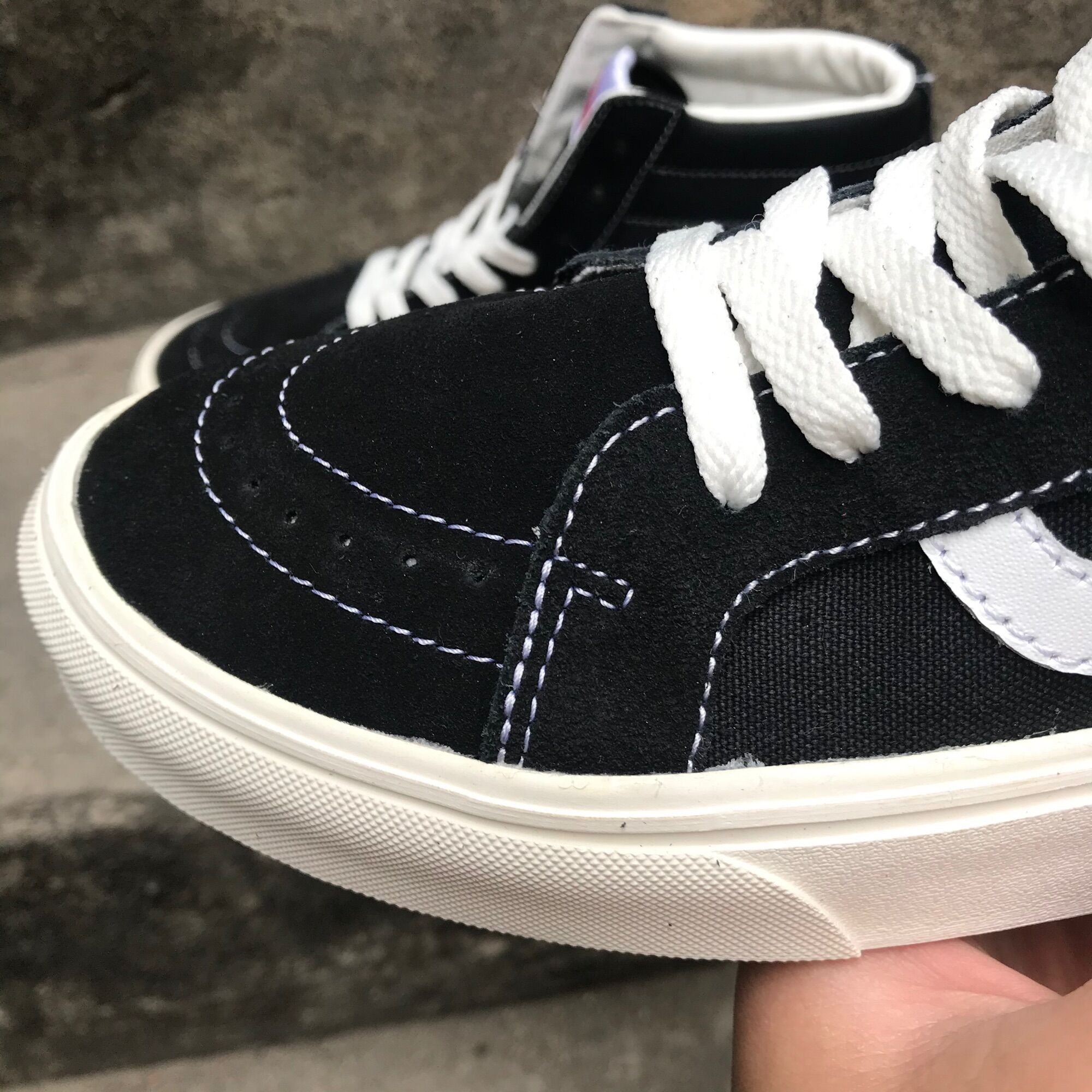 🔥[FULL BILL BOX] Giày Vans Cao Cổ SK8 Nam Nữ Da Lộn