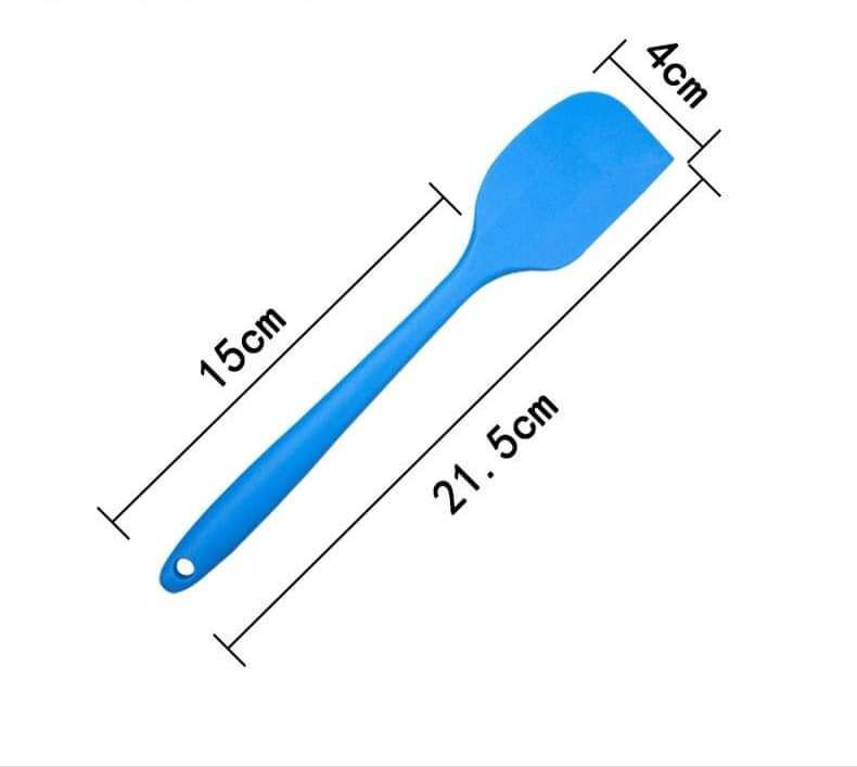 Spatula - Phới dẹt trộn bột, vét bột, nấu ăn...Silicon đúc liền