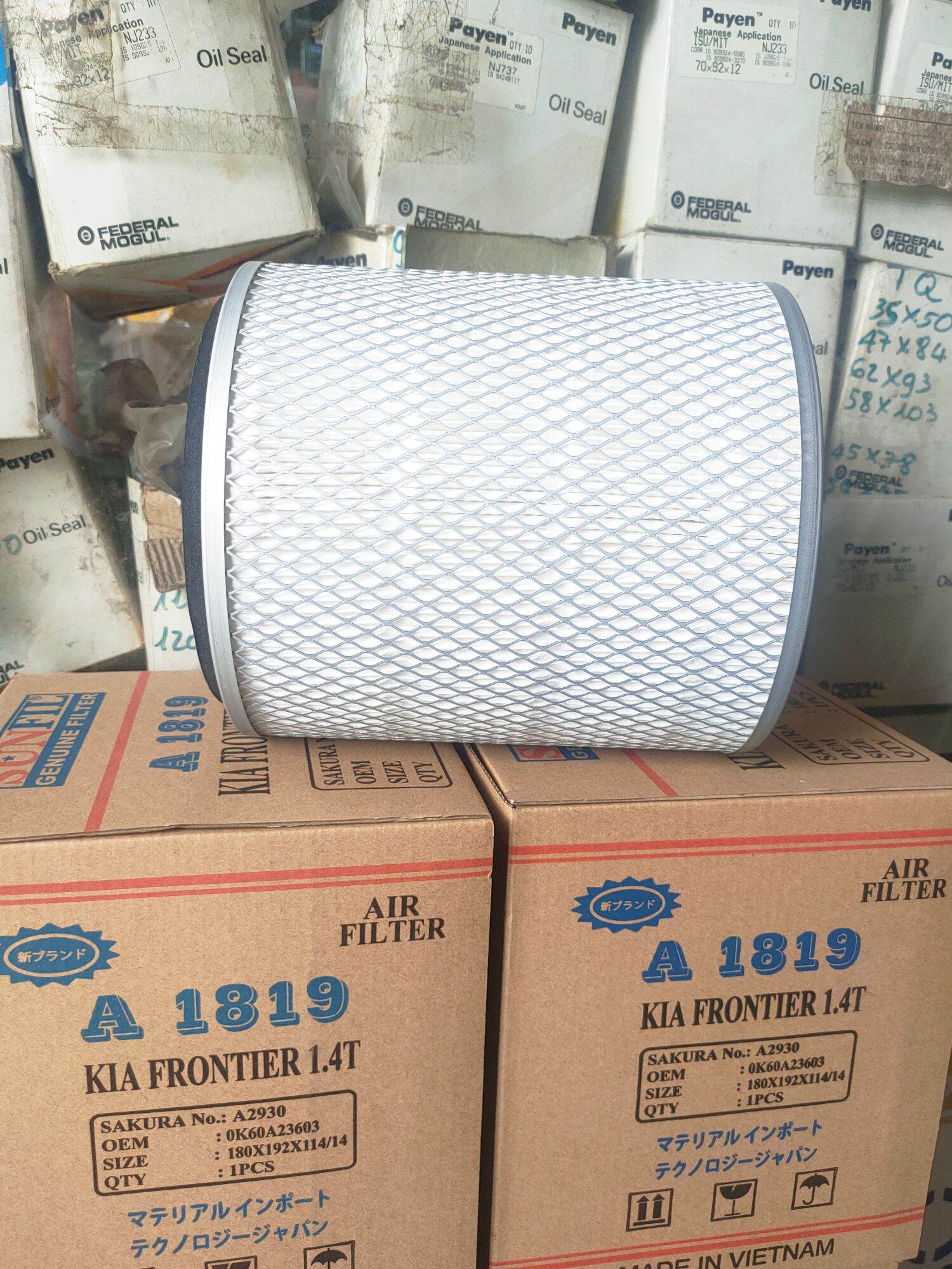 LỌC GIÓ ĐỘNG CƠ, LỌC GIÓ MÁY FRONTIER 1.4T/K2700/K3000