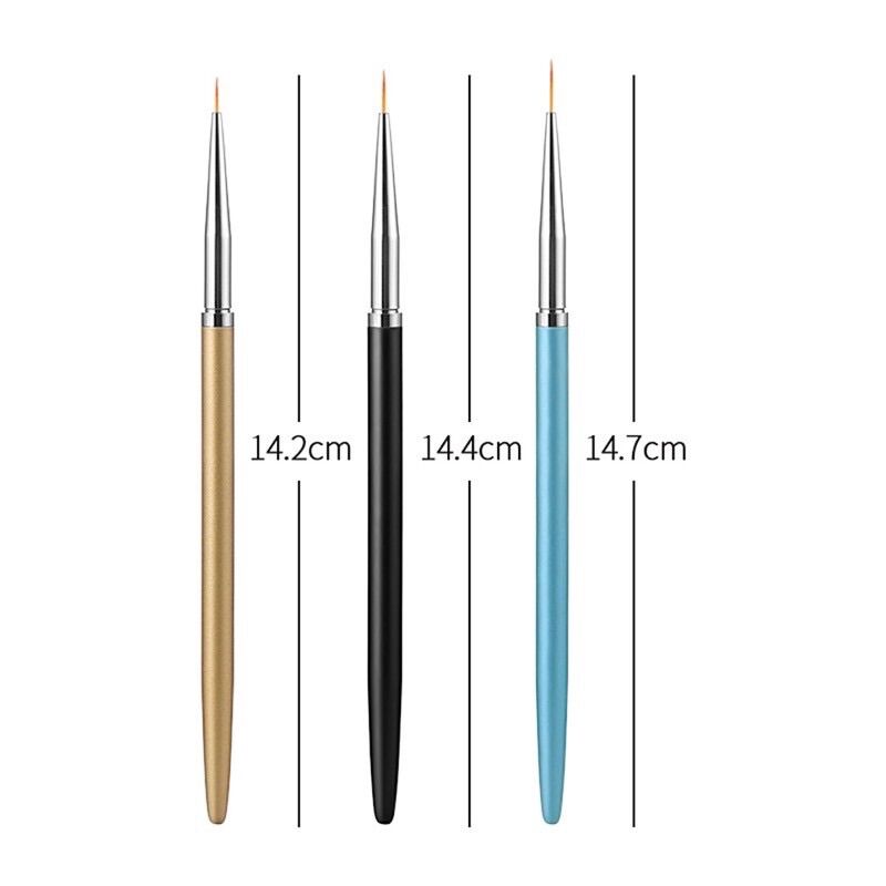 Bộ cọ râu 3 cây