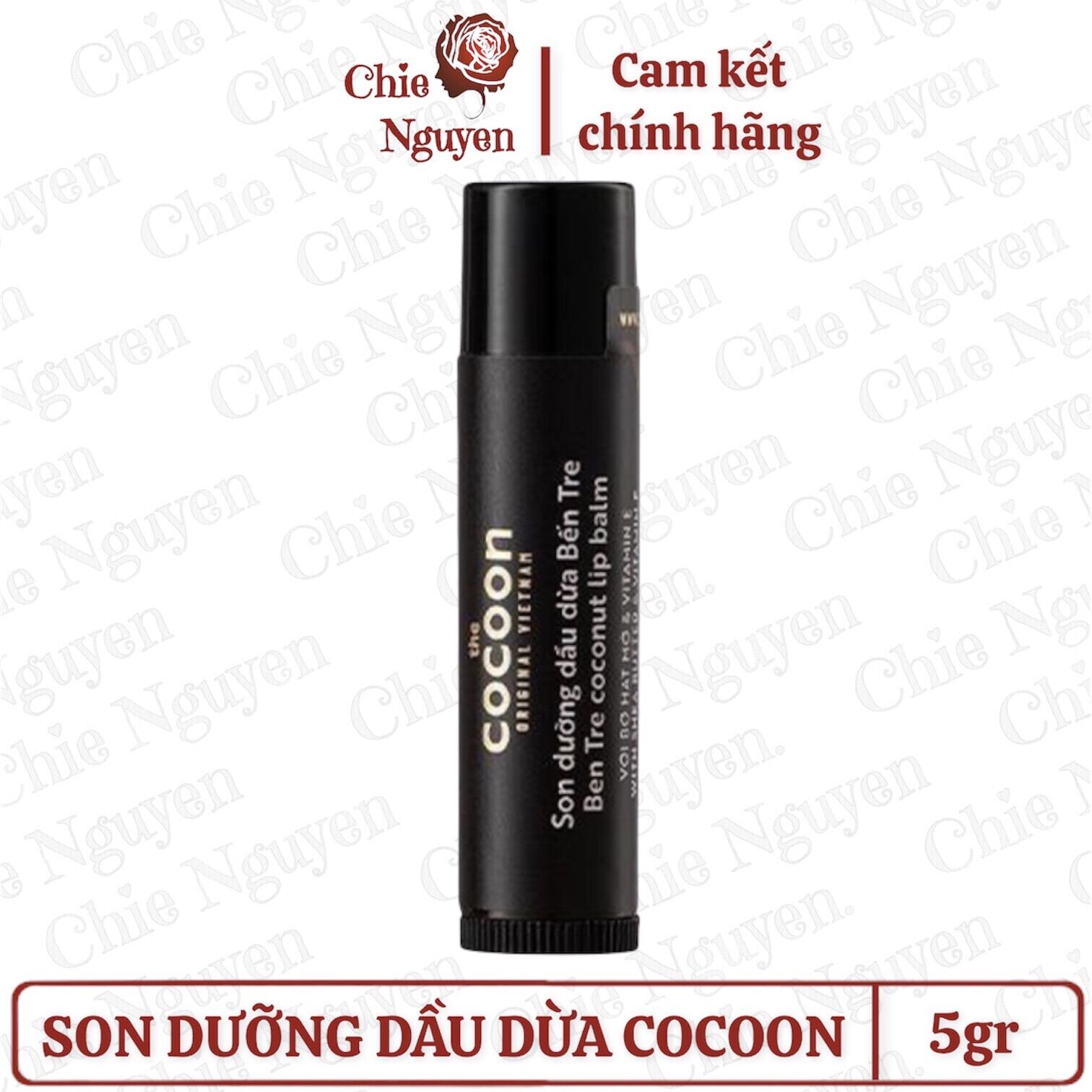 [CHÍNH HÃNG] Son dưỡng dầu dừa COCOON 5gr