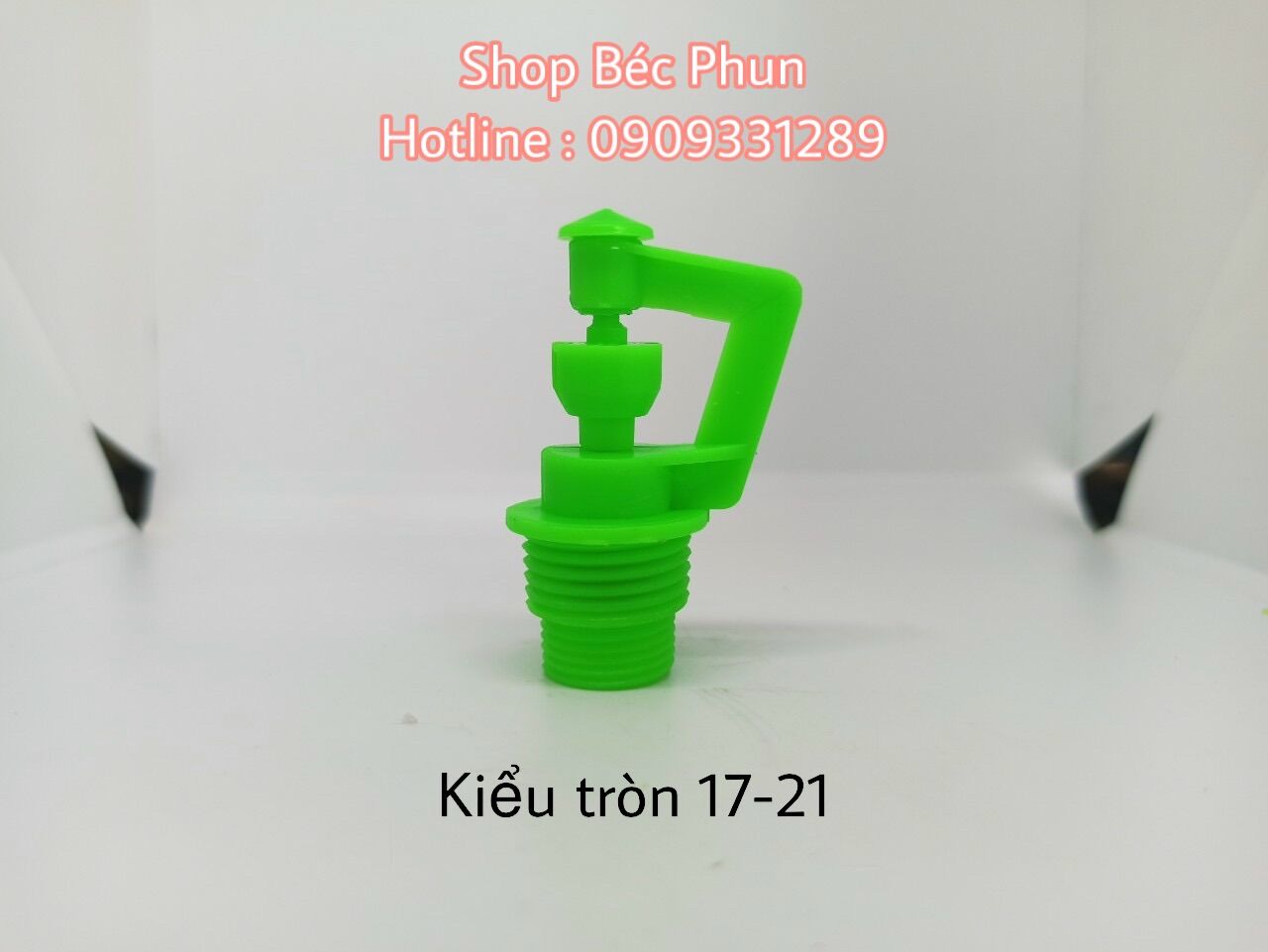 Béc phun mưa , phun tưới cây nhựa phi 17 21