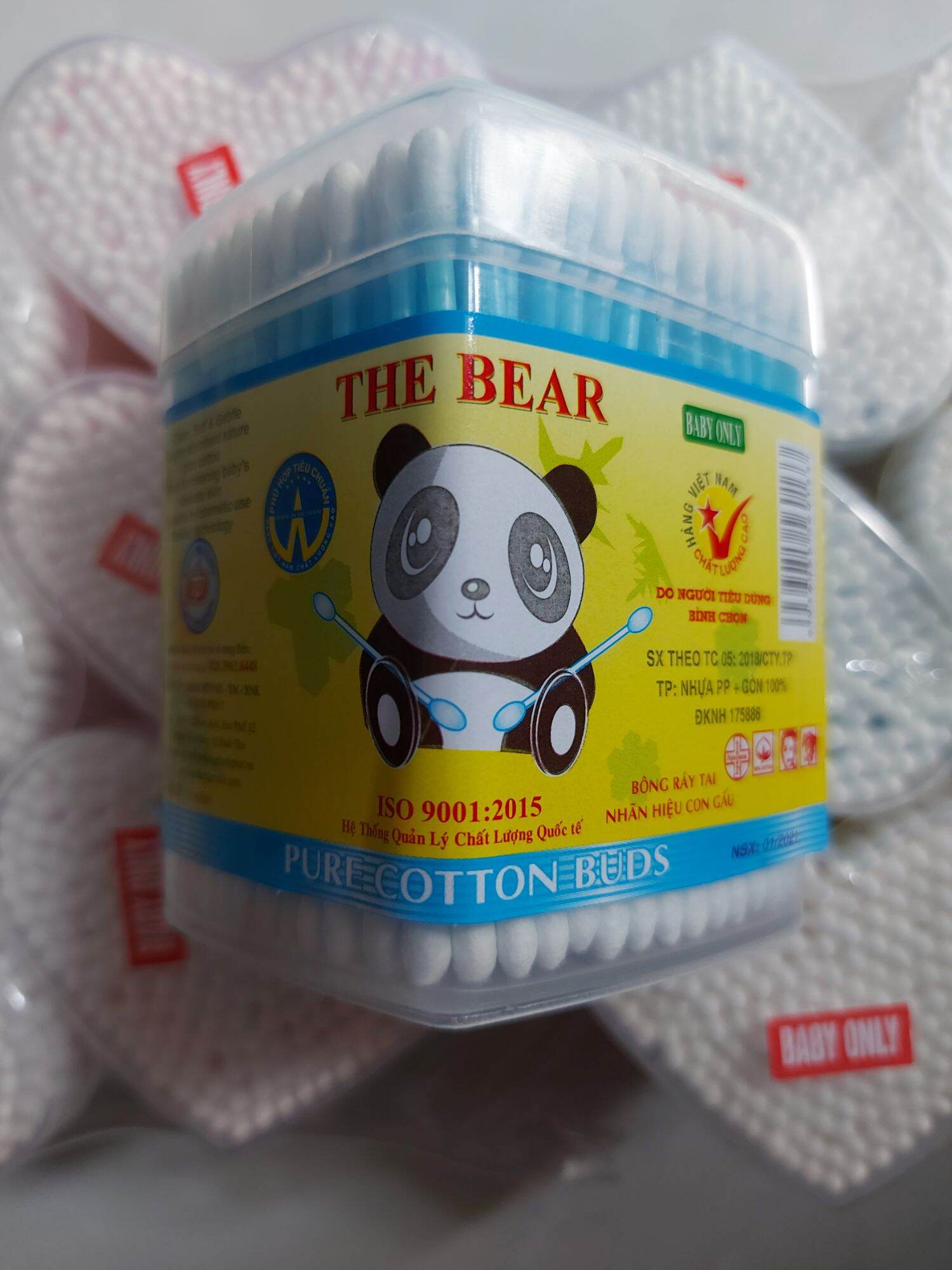 Tăm bông ngoáy tai em bé The Bear Thịnh Phát.