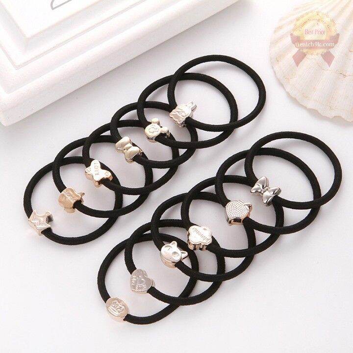 Dây Buộc Tóc Kute - Chun Cột Tóc Phong Cách Hàn Quốc Siêu Chắc