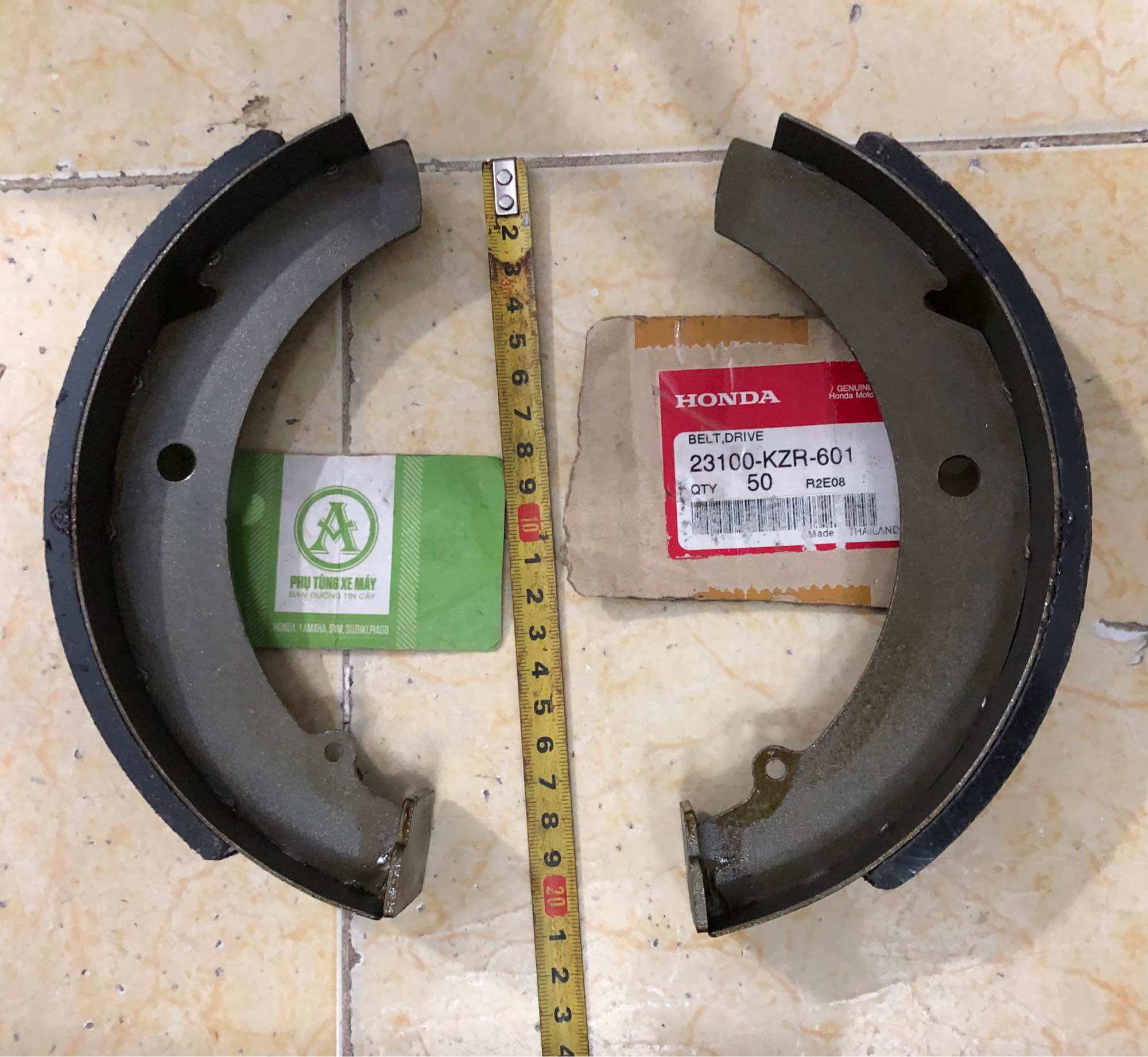 1 Cặp bố đùm sau loại vuông cho xe ba gác ( Xe Lôi )