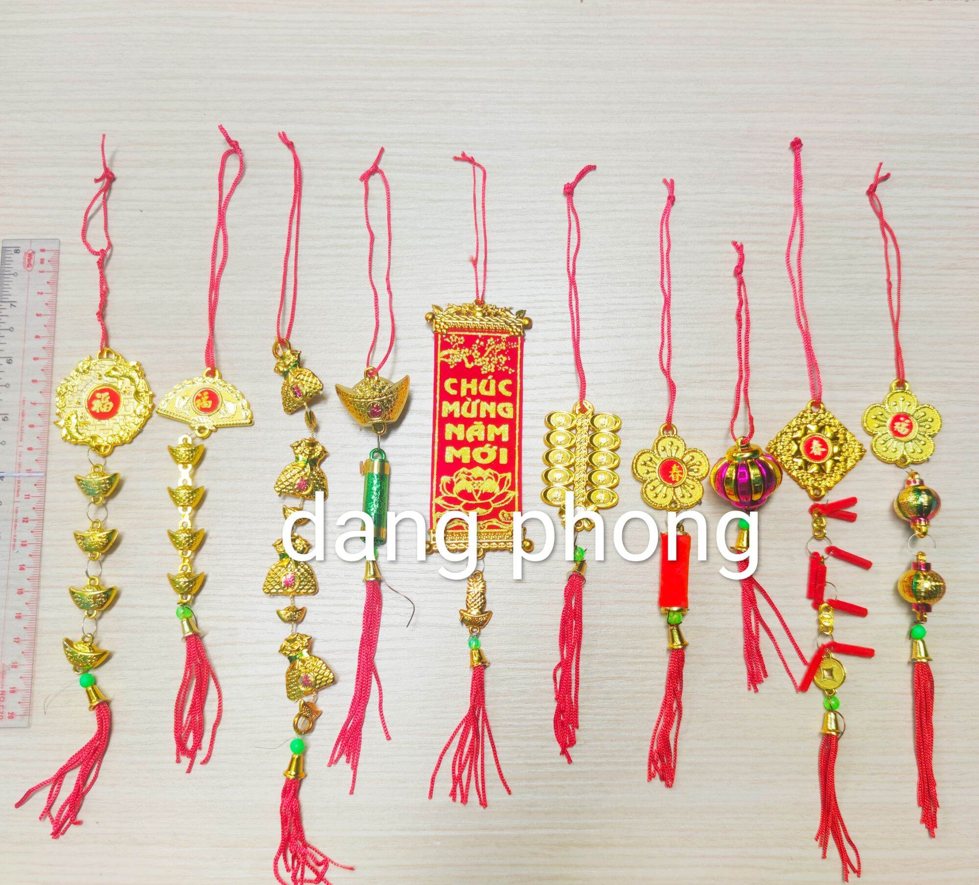10 dây treo trang trí tết,đồ treo tết 2025,mix nhiều mẫu đẹp,dây liễn treo tết