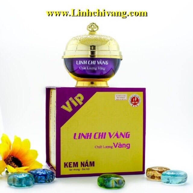 [Hcm]Kem Nám - Tàn Nhang - Đồi Mồi Linh Chi Vàng 35G