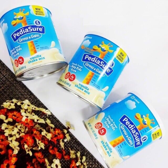 [HCM]‍‍[HSD 05/2025] Thùng 6 Hộp Sữa Bột PEDIASURE Grow and Gain Powder Shake Mix hương Vanilla của MỸ 400g x 6 hộp‍‍