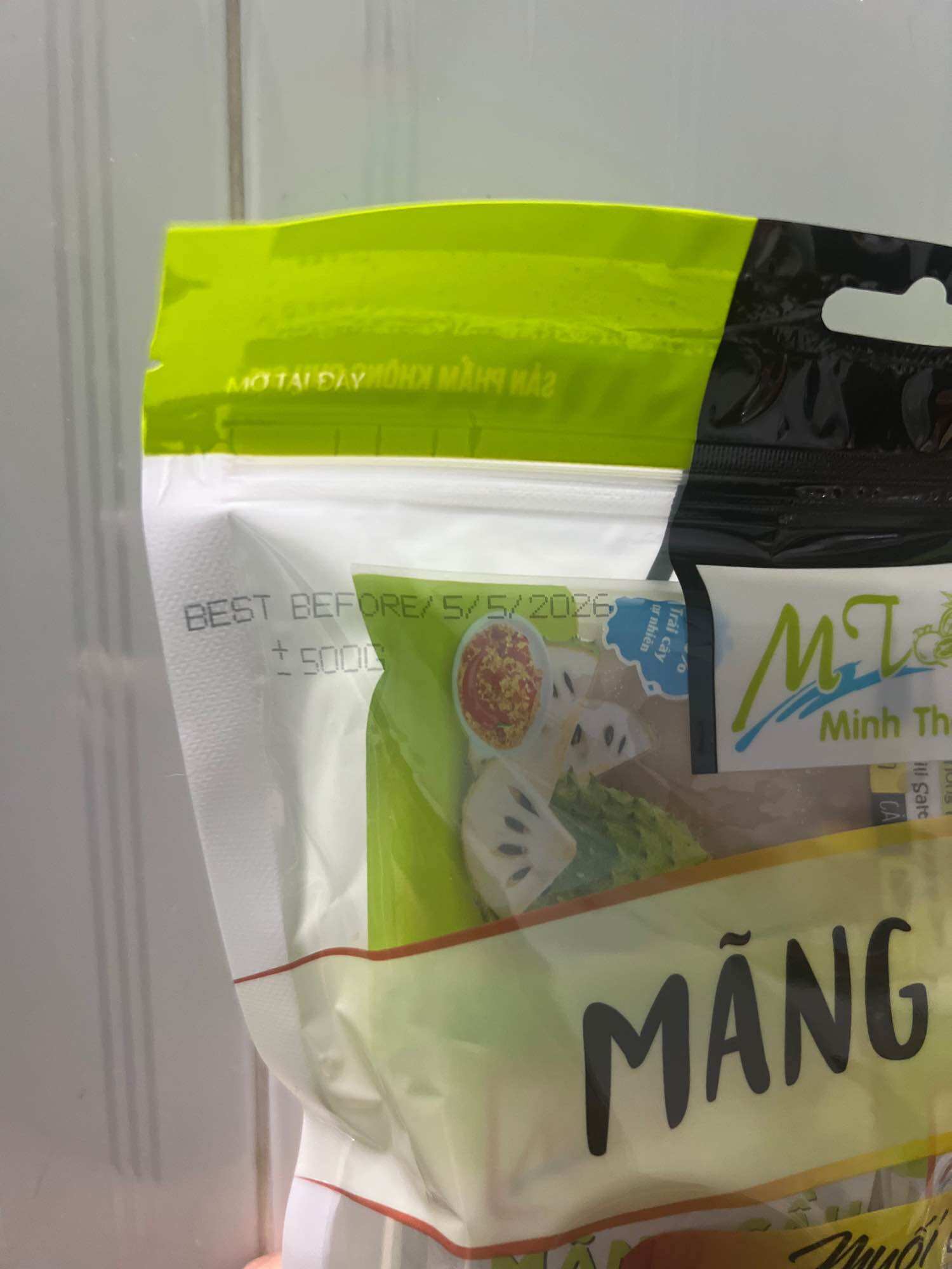 [Date 2027] Mãng cầu sấy muối ớt Minh Thông 500g