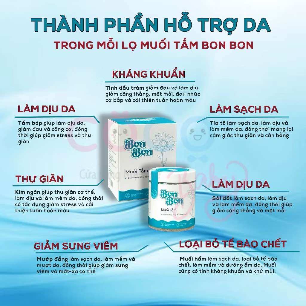 Muối Tắm Thảo Dược Ích Nhi ( Hàng CTY Home Care )