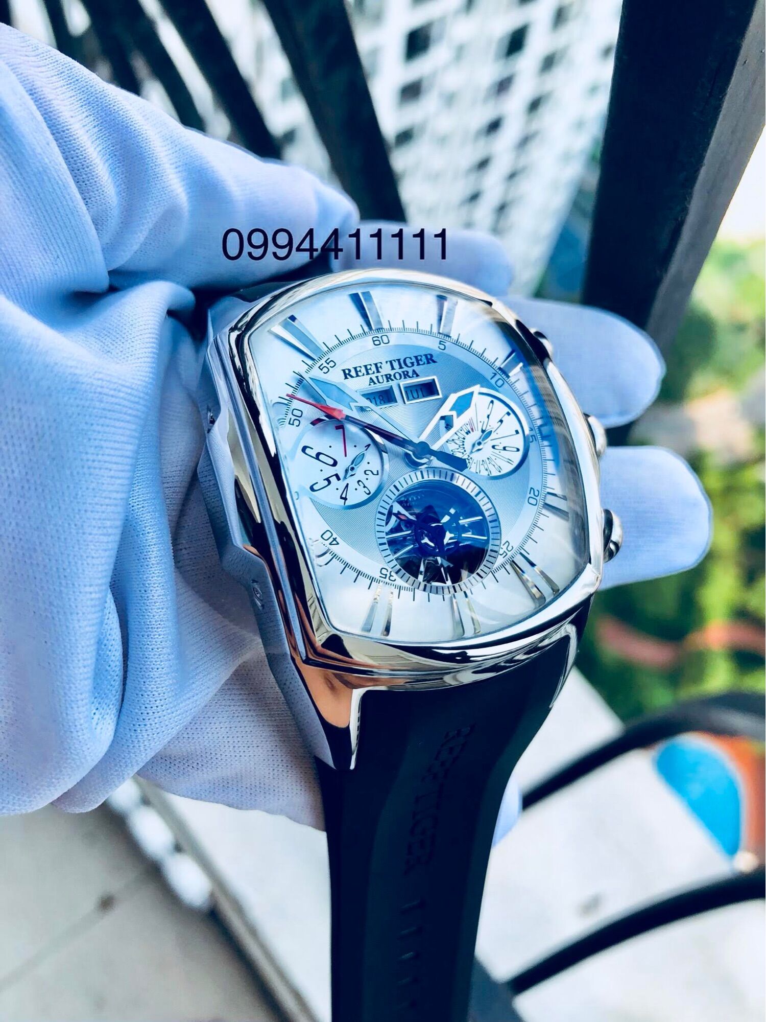 Đồng hồ nam Reef Tiger rga3069 trắng