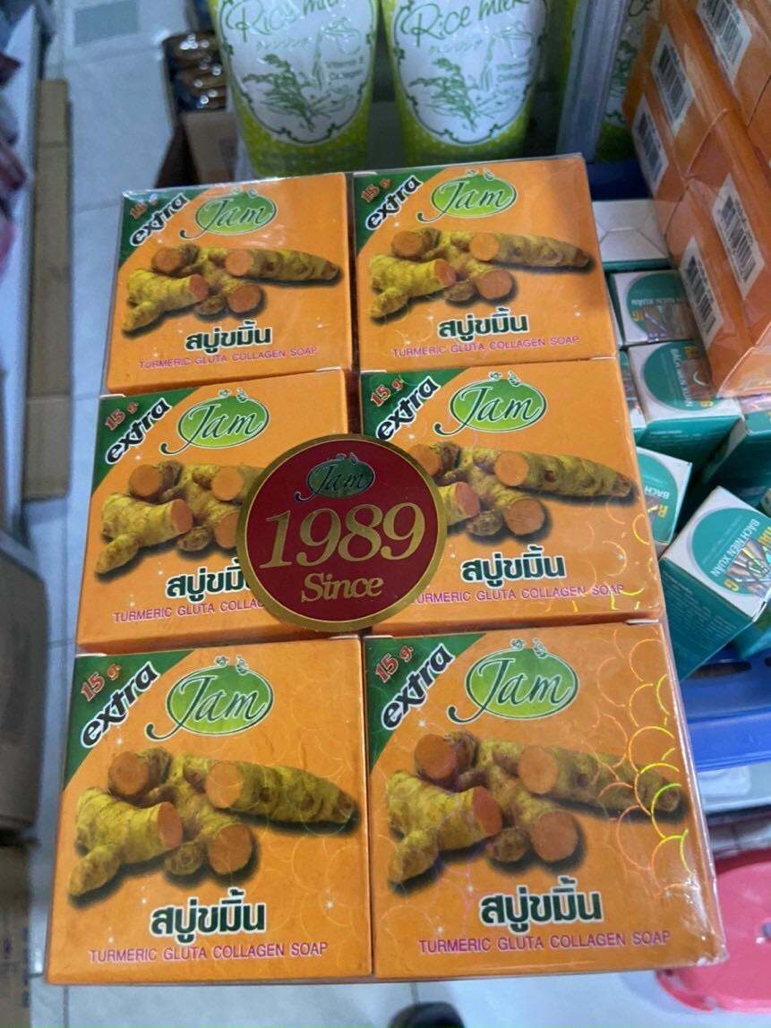 XÀ PHÒNG TẮM, XÀ BÔNG TẮM NGHỆ GIẢM THÂM, XÀ PHÒNG CÁM GẠO TRẮNG DA THÁI LAN