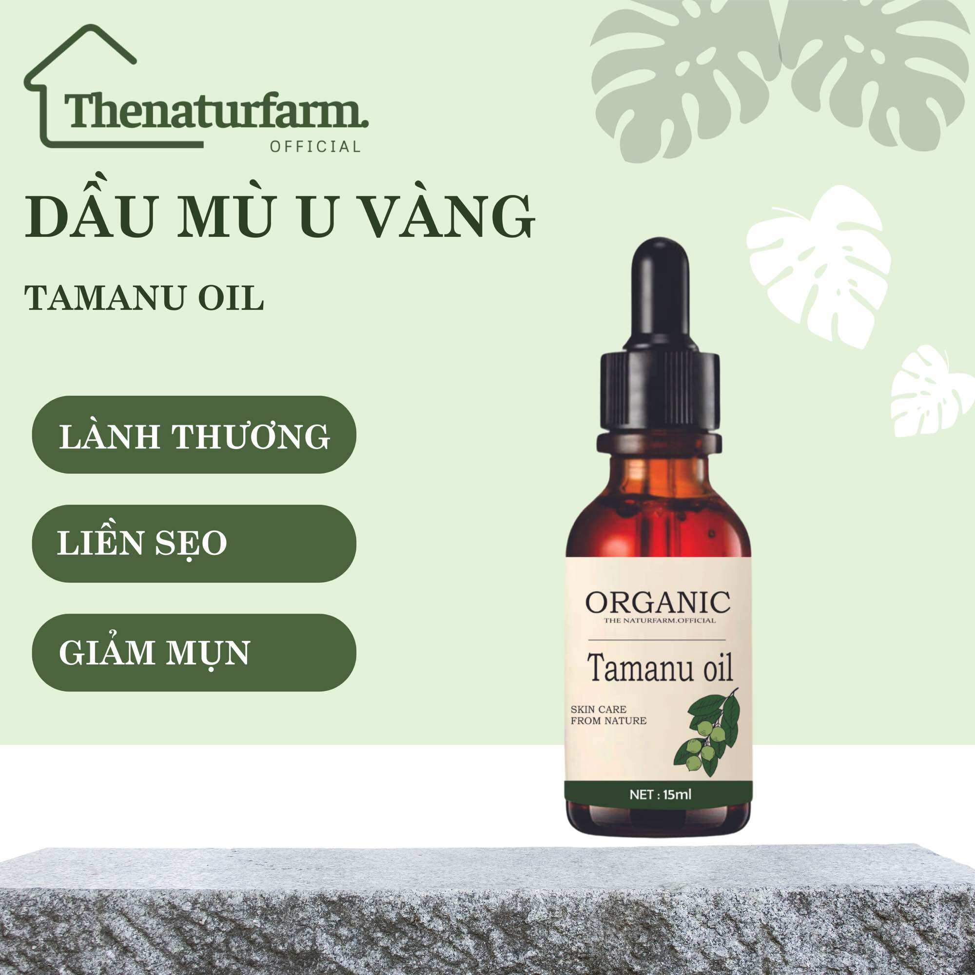Dầu mù u nguyên chất organic - mù u vàng