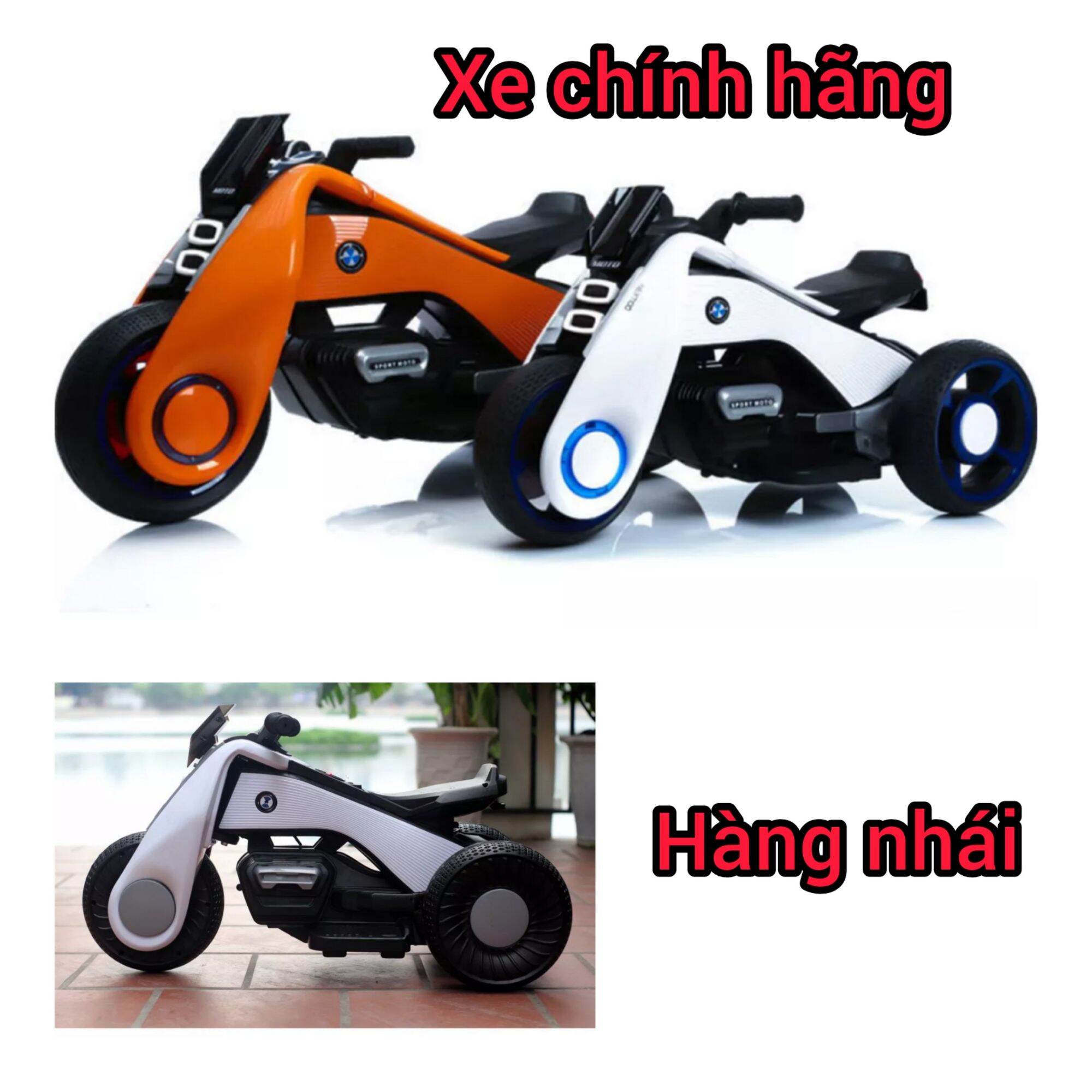 Xe ô tô điện trẻ em, Xe máy điện cho bé dáng xe đua Go Kart