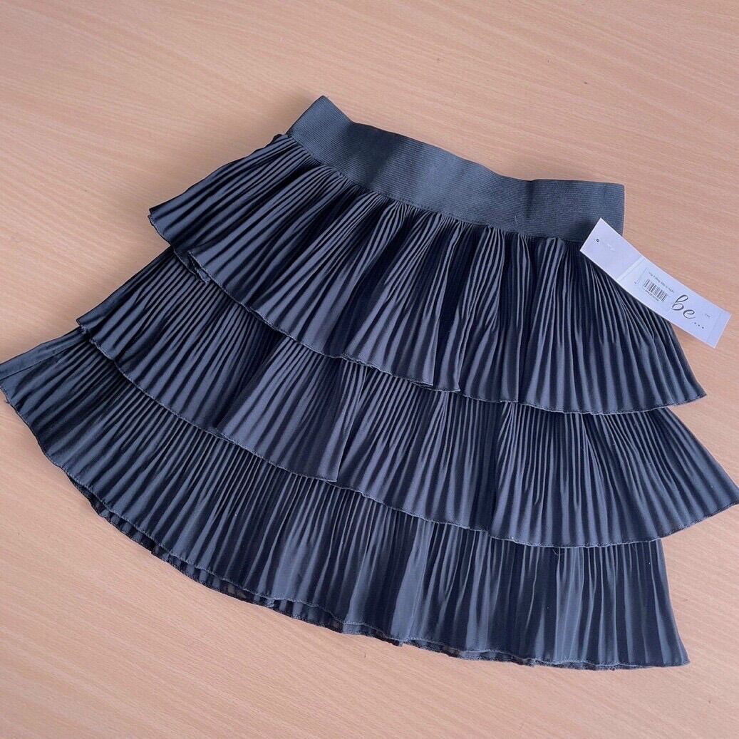 [40-50kg] Chân váy ngắn dập ly 3 tầng