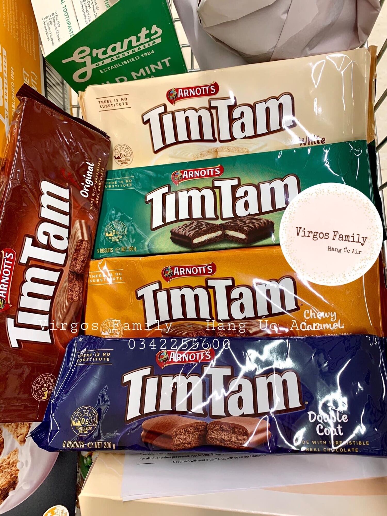 Bánh socola Tim Tam đặc sản úc Socola TimTam Australia