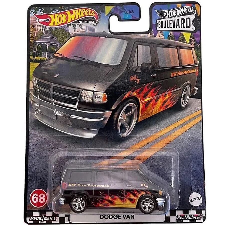 Hobby Store xe mô hình Hot Wheels Premium Boulevard Dodge Van