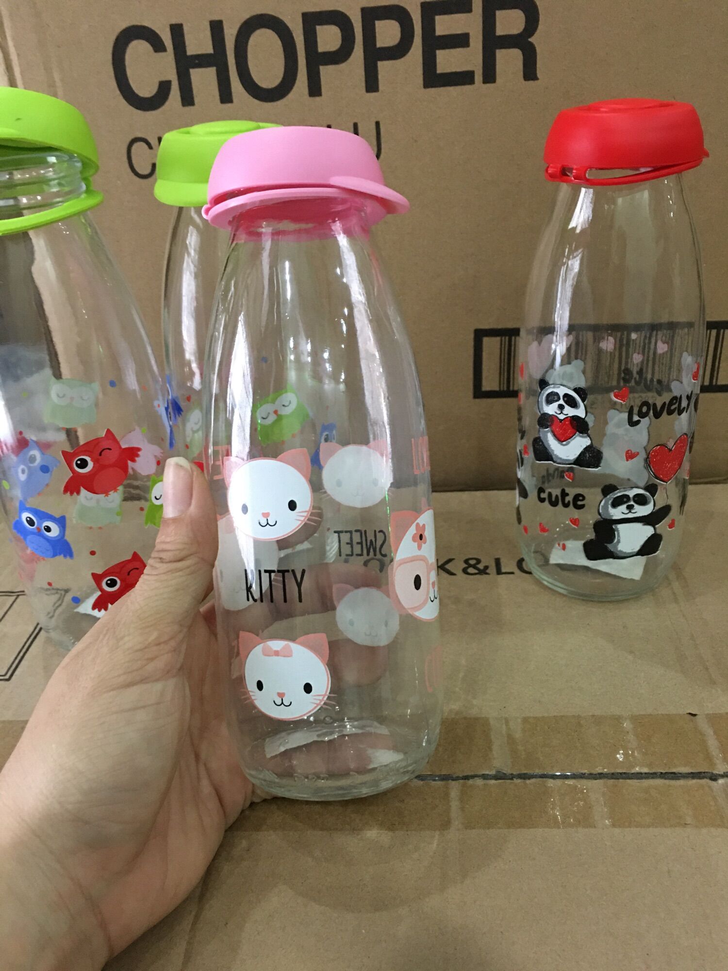 [HCM]???? COMBO 2 CHAI THUỶ TINH HEREVIN 500ml ??