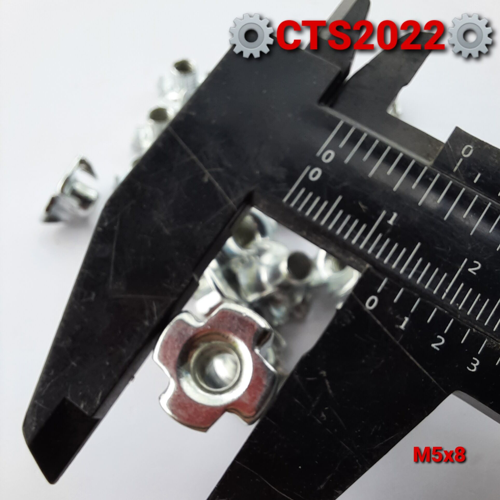 Ốc cấy M5x8 chuyên dụng cho đồ gỗ