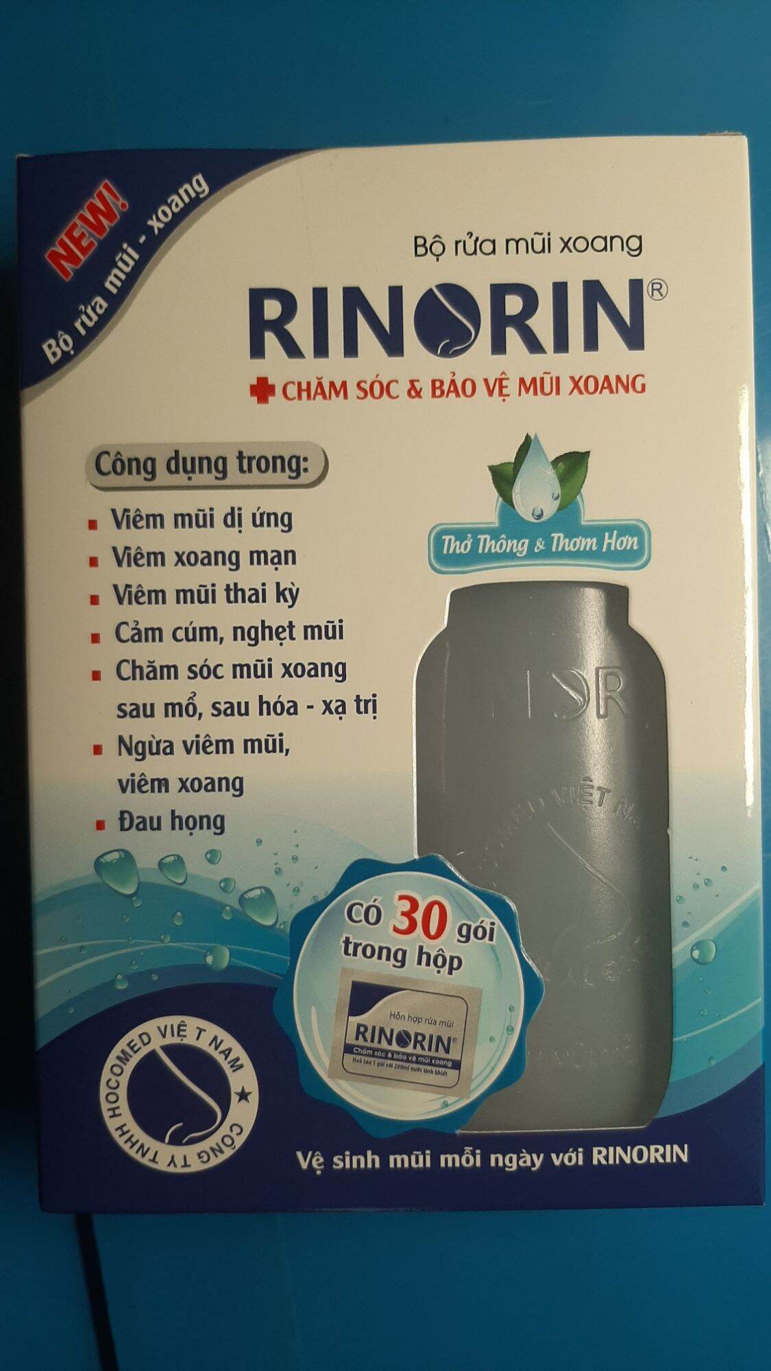 Bộ rửa mũi RINORIN thumbnail