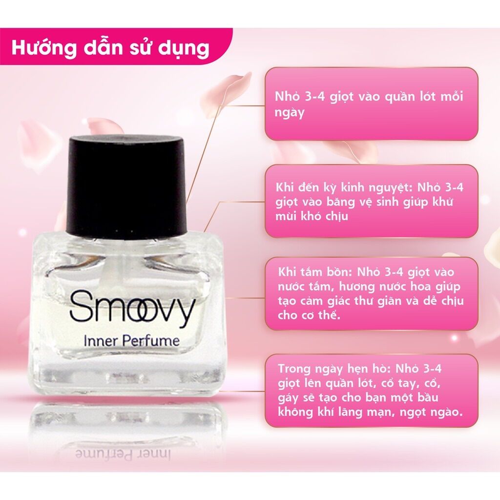 Nước hoa vùng kín Smoovy