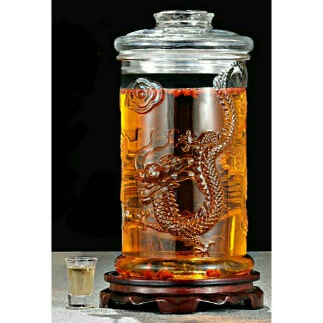 Bình trụ rồng 10 lít không van