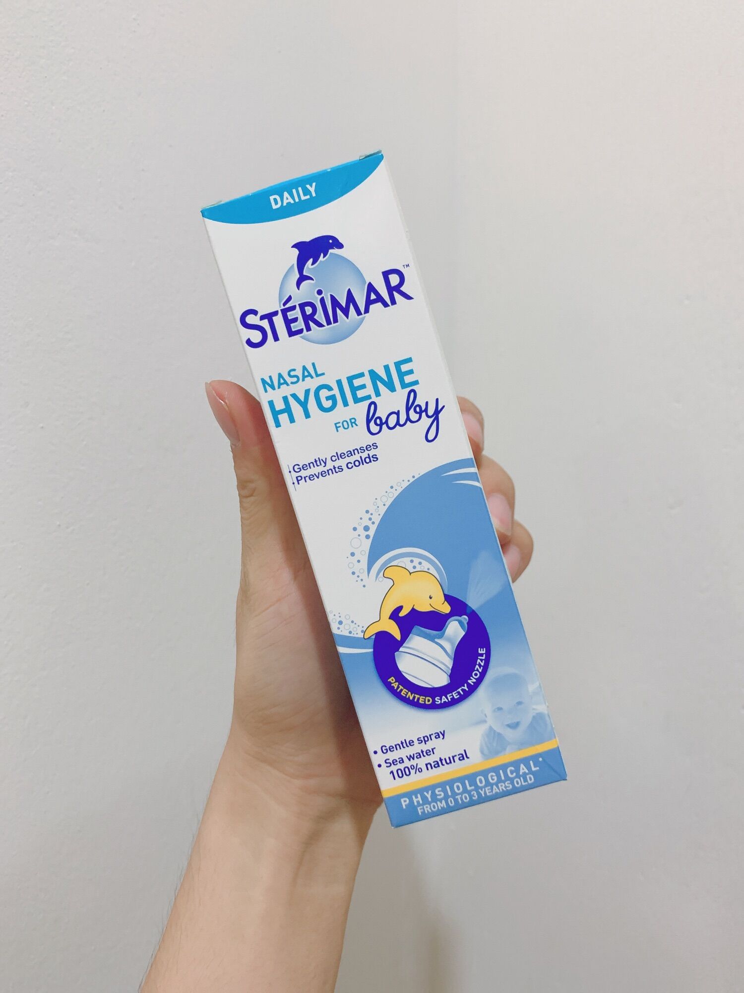 Xịt muối biển cá heo Sterima 100ml loại thường