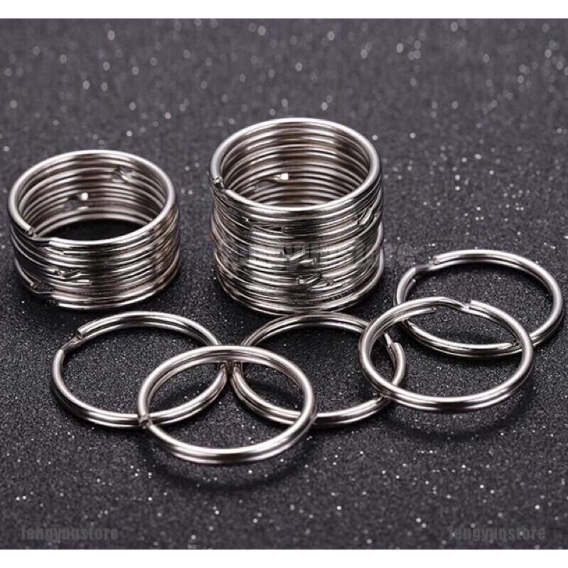Khoen tròn móc khoá các cỡ ( bịch 20 cái/ 50 cái/ 100 cái)