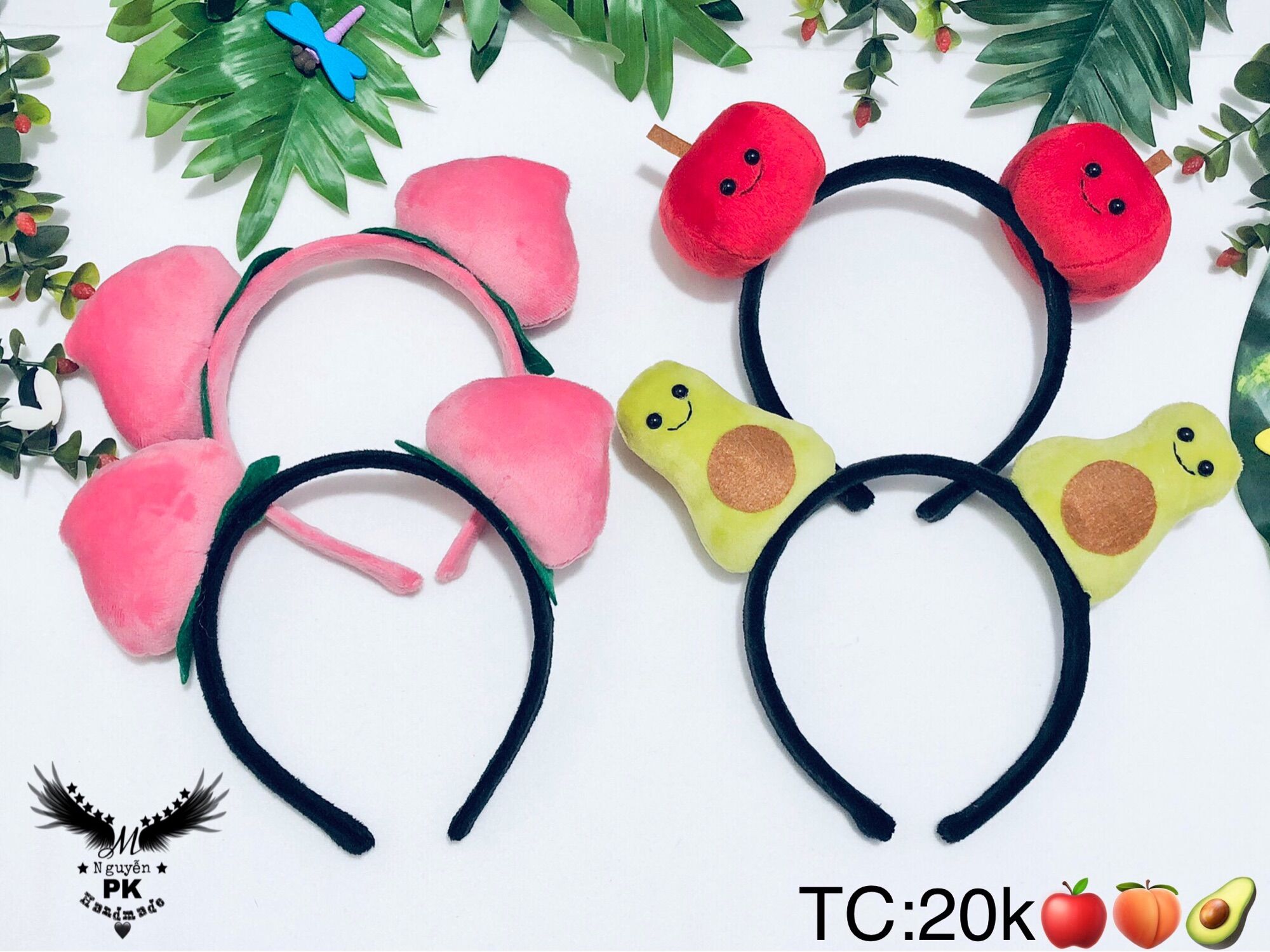 Băng đô cài tóc hình trái cây