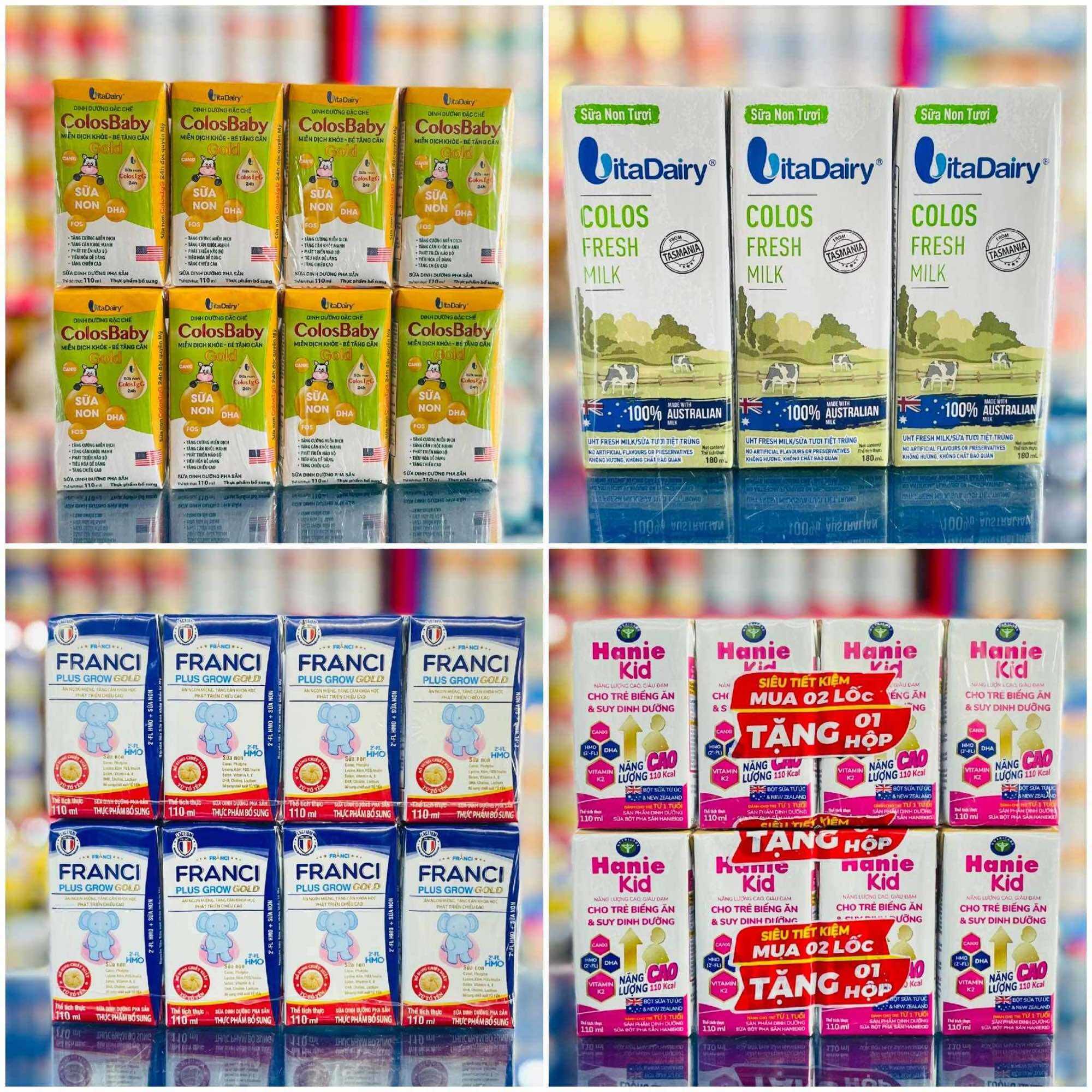 [Date 01/2025] Thùng Sữa bột pha sẵn Colosbaby 180ml