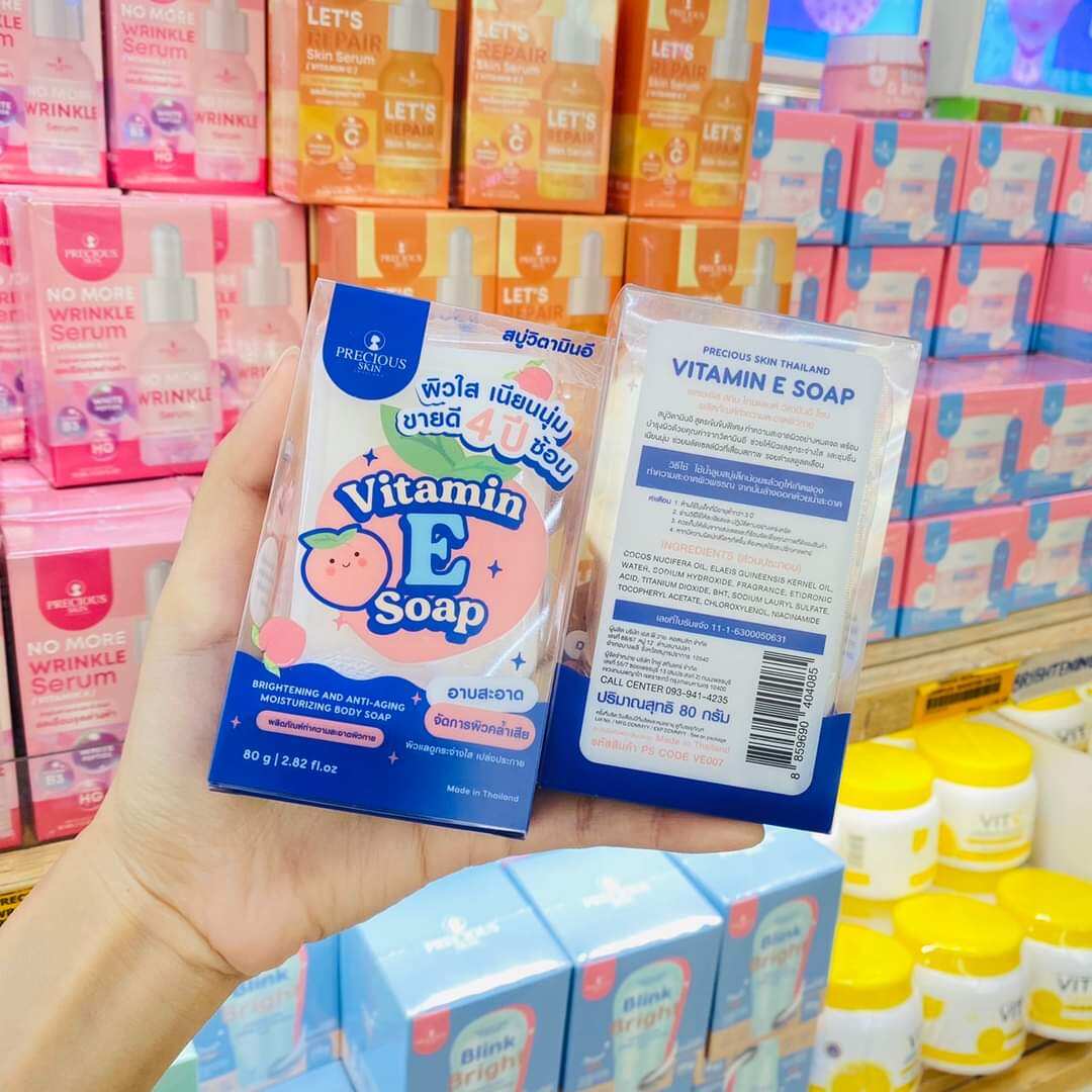 Soap tắm trắng da vitamin e thái lan