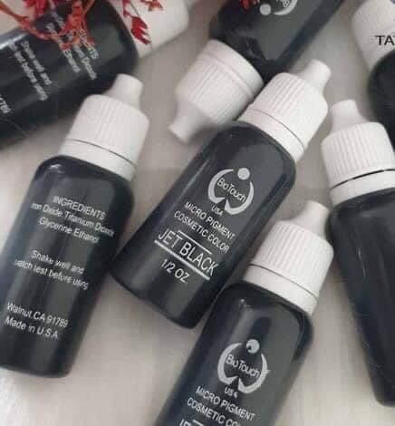 Mực BIO thực tập trên da giả