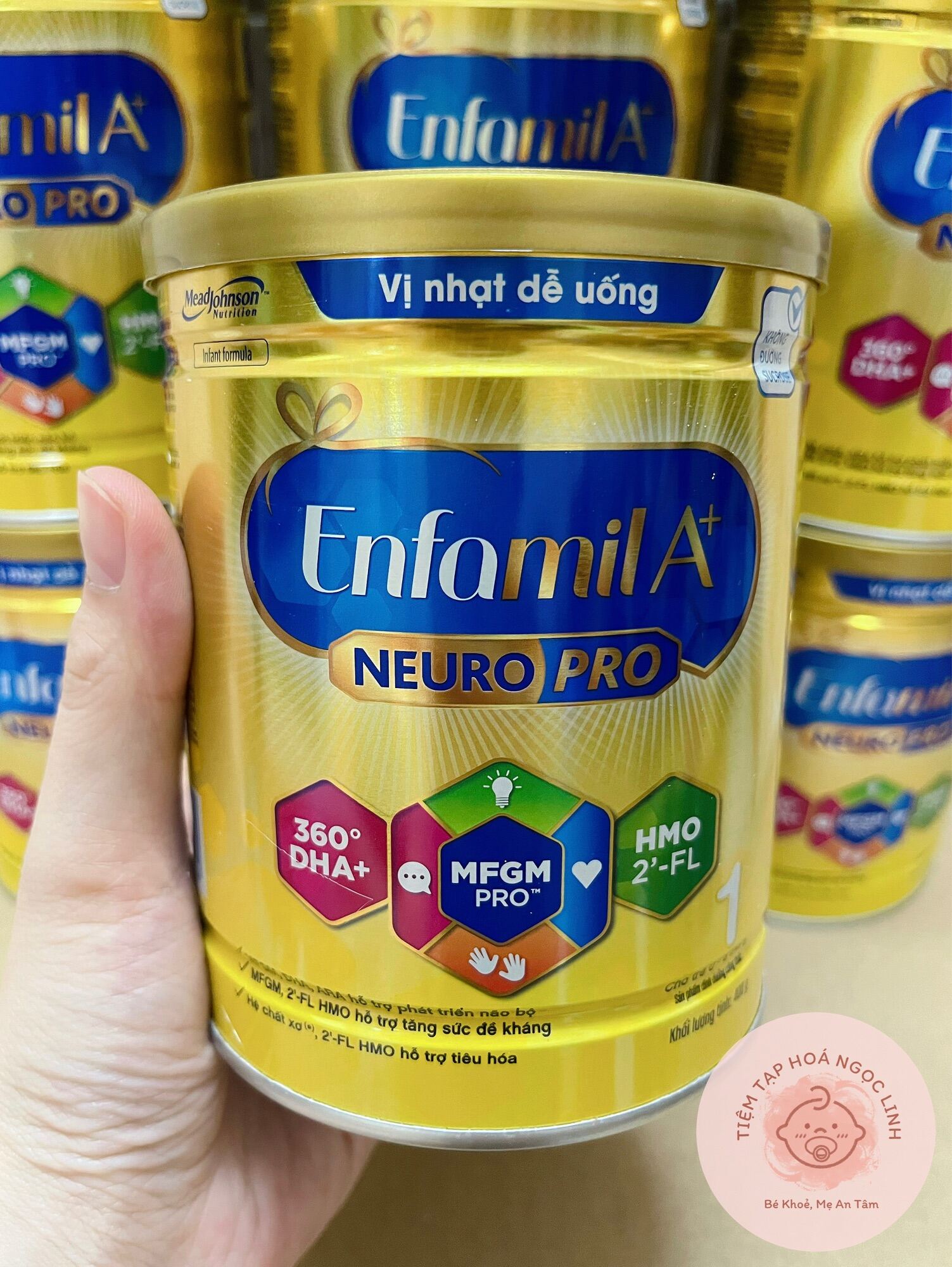 Sữa bột ENFAMIL A+ NEORO PRO 1 0-6 tháng tuổi 400g