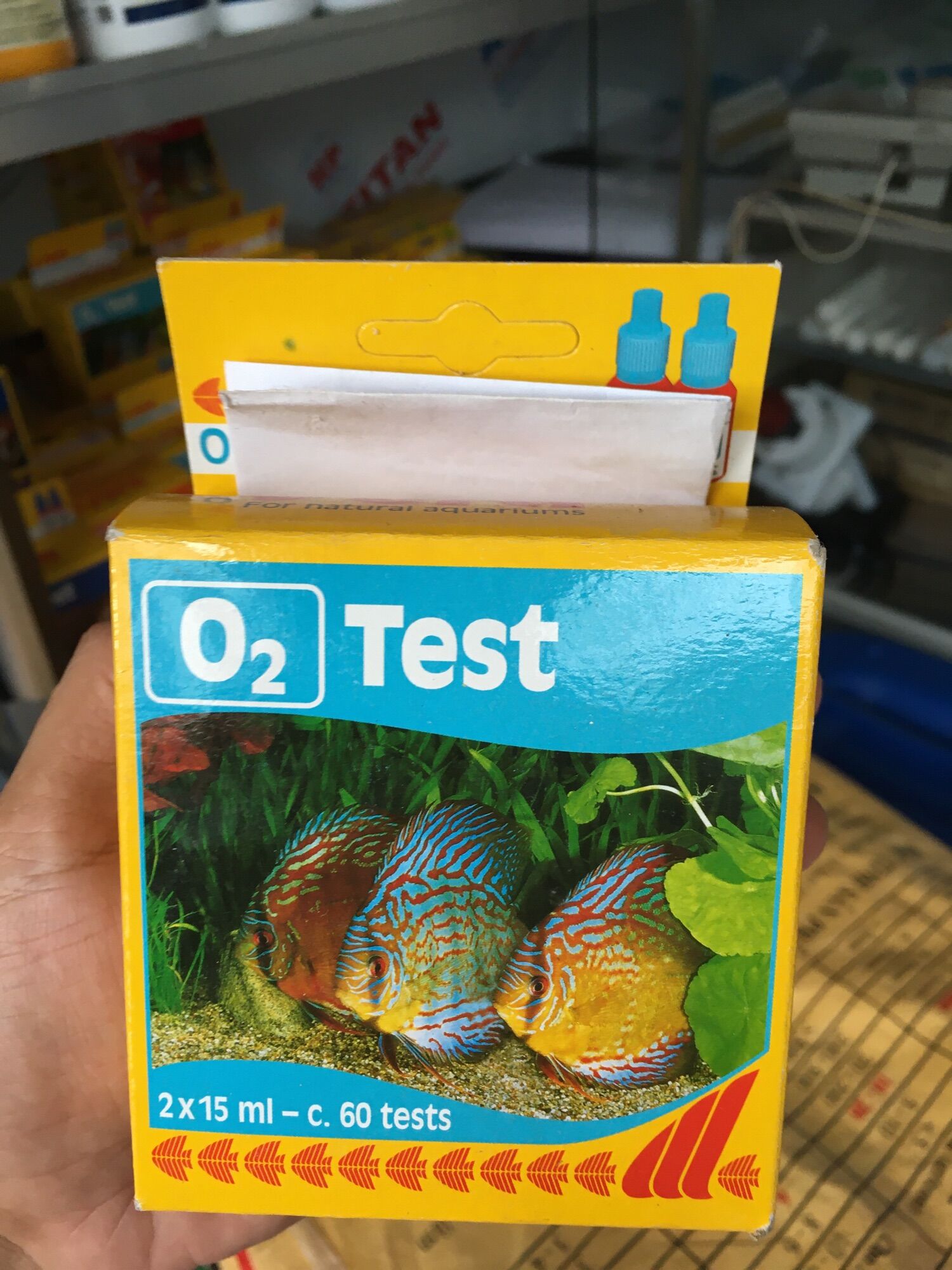 Test kiểm tra đo O2 , oxy cho ao nuôi tôm cá thuỷ hải sản