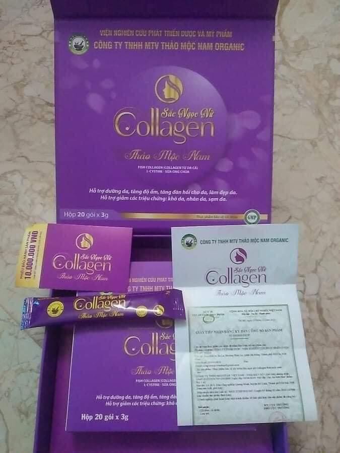 Sắc ngọc nữ collagen thảo mộc nam