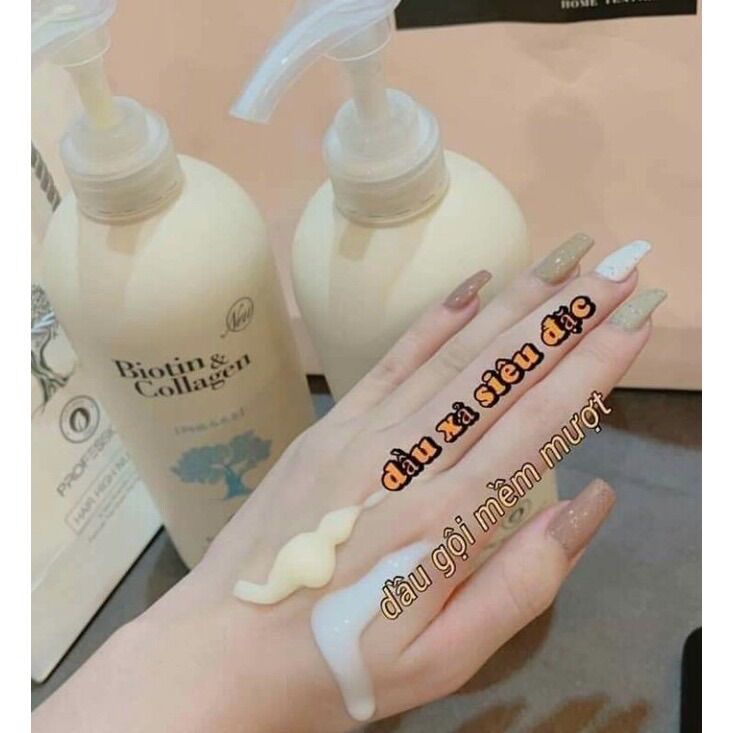 DẦU GỘI XẢ BIOTIN & COLLAGEN Ý CAO CẤP