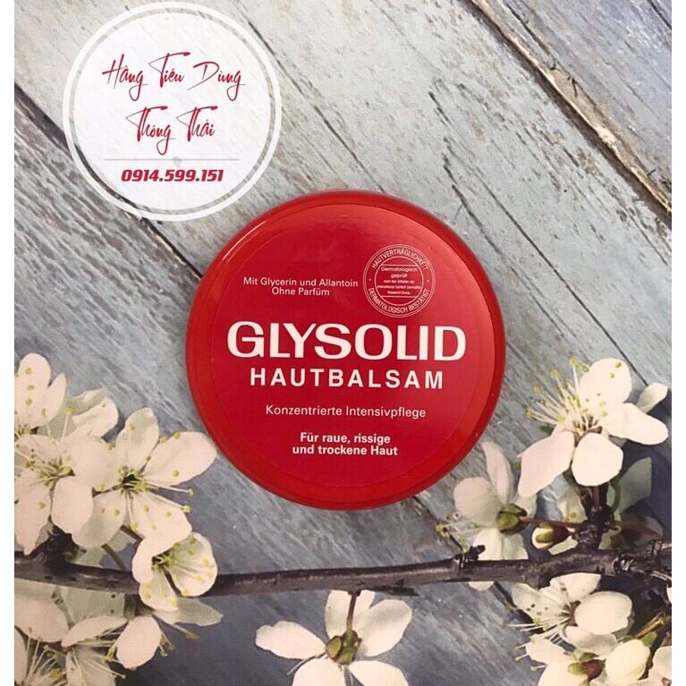 Kem nẻ Glysolid 100ml - hàng Đức chính hãng.