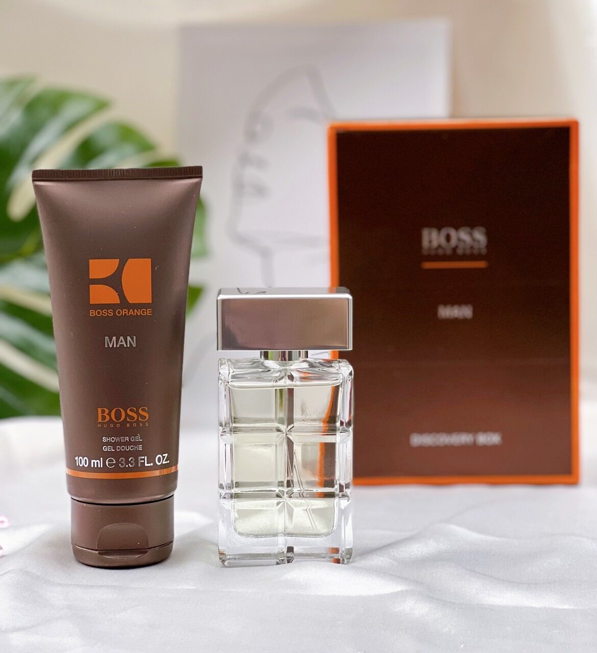 Set nước hoa Boss Orange Man (Nước hoa 40ml, sữa tắm 100ml)