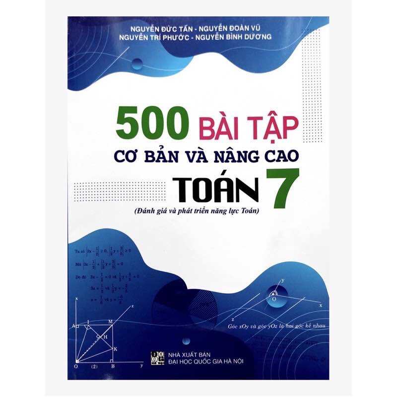 Sách - 500 Bài Tập Cơ Bản Và Nâng Cao Toán 7