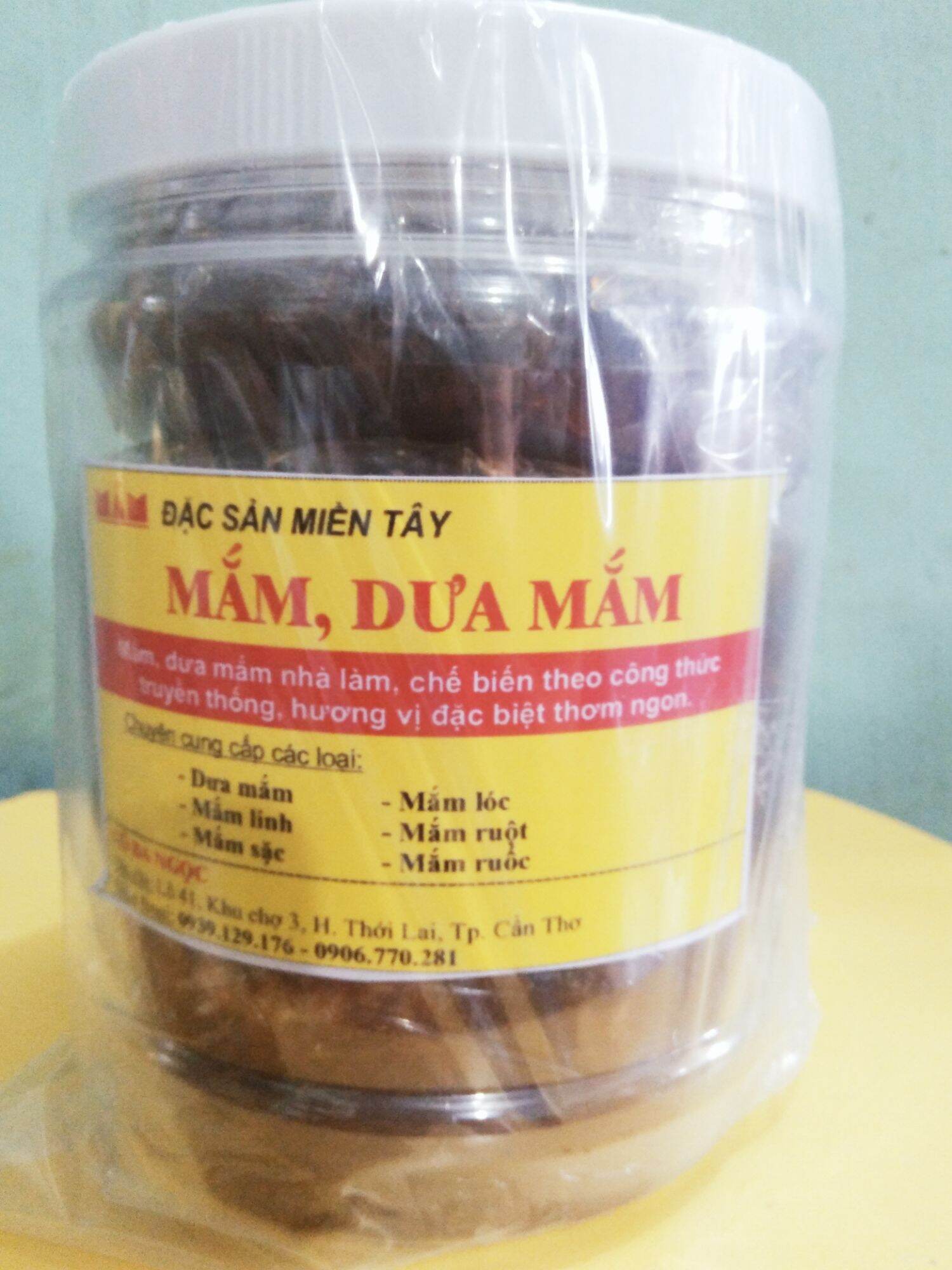 Mắm sặc NHÀ LÀM (Mắm ngon CÔ BA NGỌC) 500g/keo