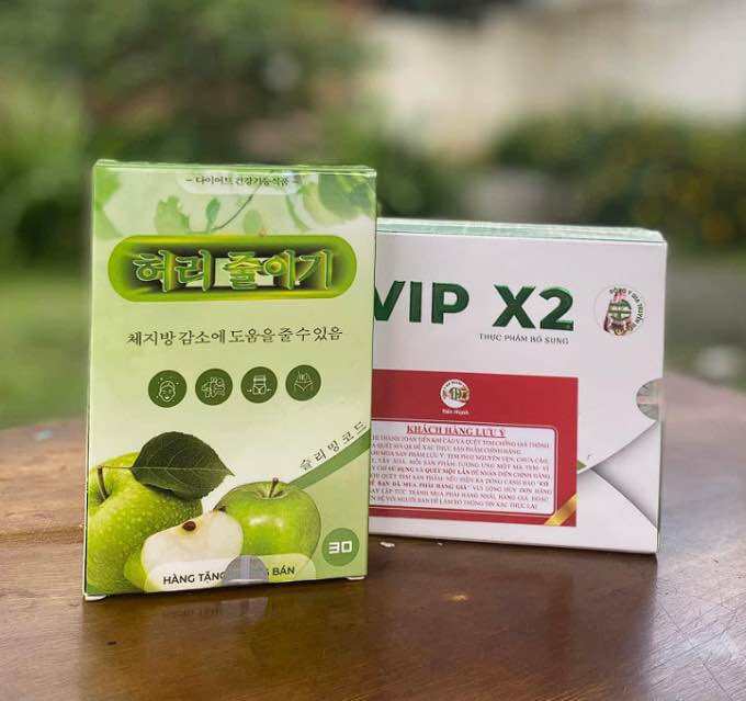 [Auth] Giảm Cân Tiến Hạnh Vip X2 tặng kèm khoá cân siêu mạnh -Giảm Ngay 5-10kg