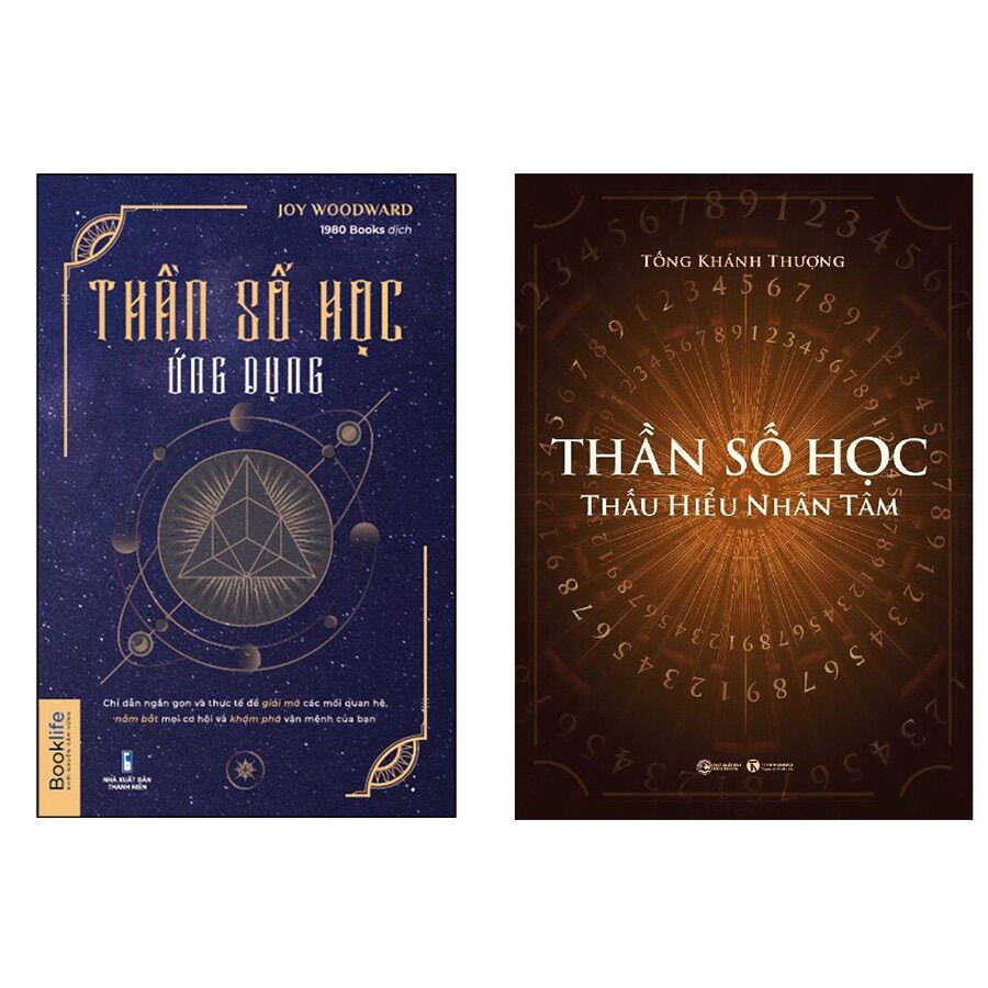 Combo 2 cuốn: thần số học ứng dụng, thần số học thấu hiểu nhân tâm