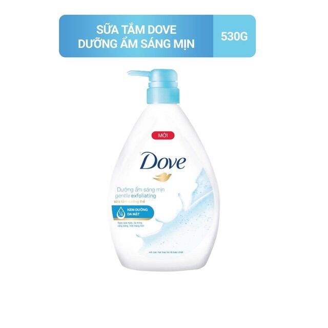 [HCM]Sữa Tắm Dưỡng Ẩm Dove Chai 500ml (x/dam)