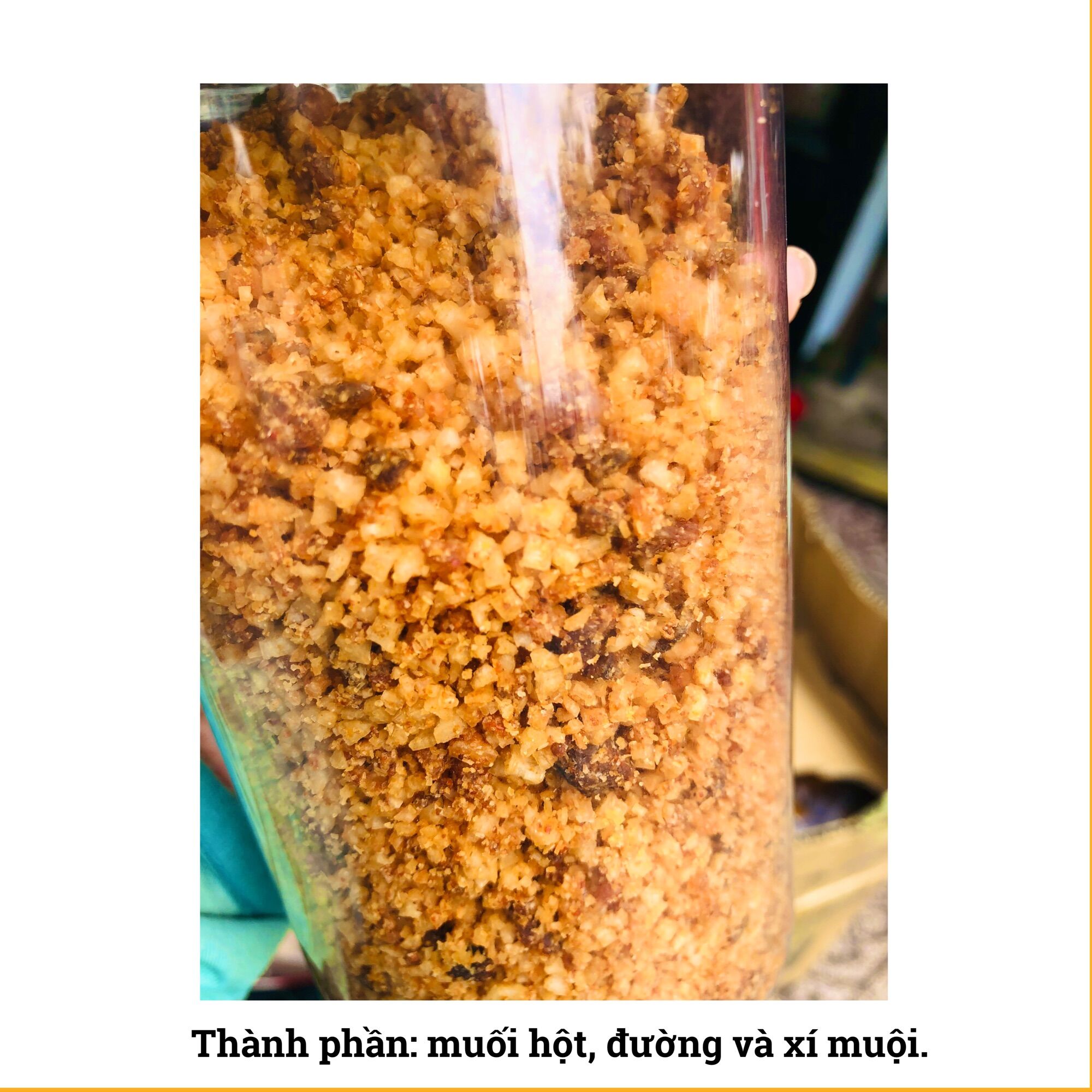 Muối xí muội Bà Đô 500gr chấm trái cây siêu ngon