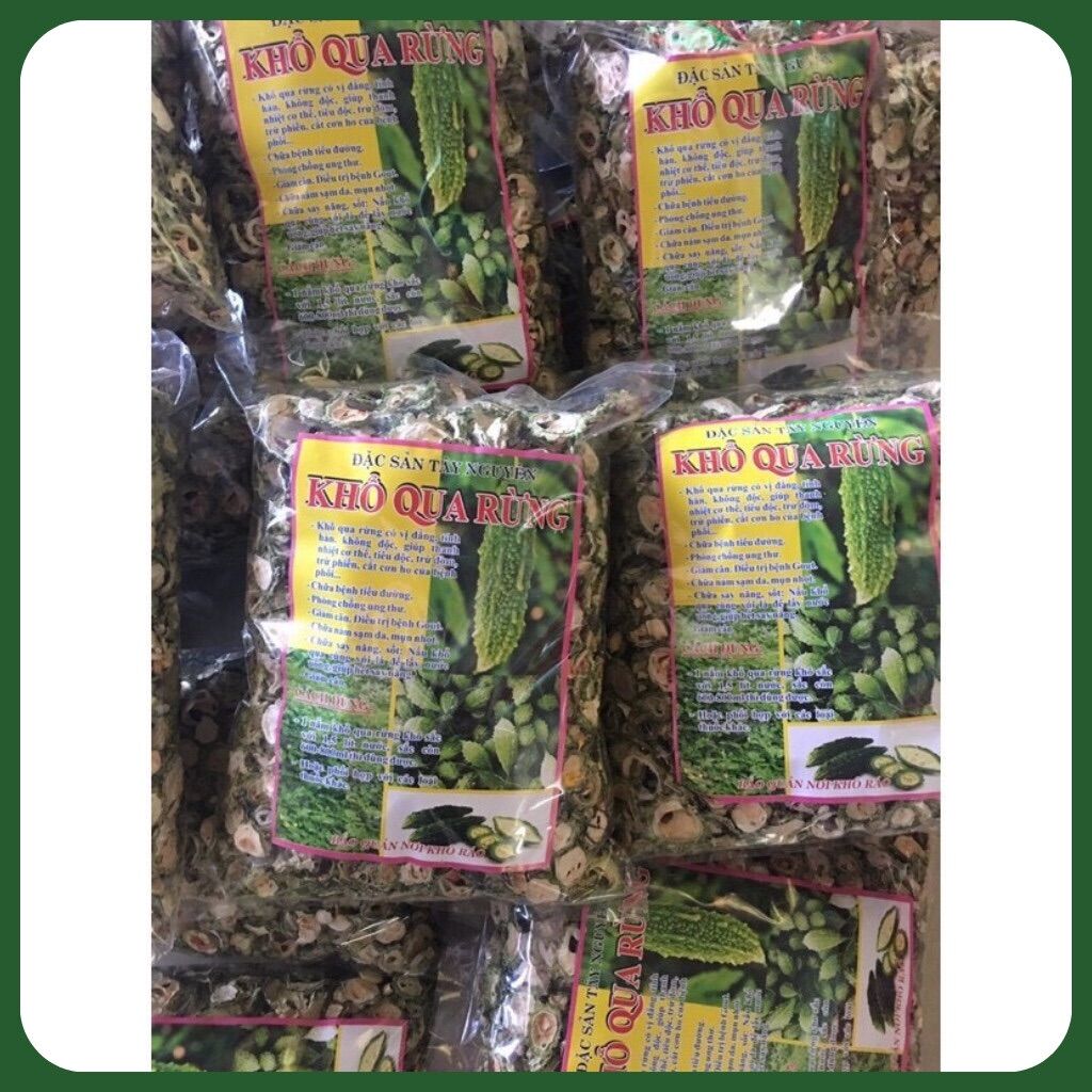 Khổ qua rừng ( mướp đắng rừng ) thái lát - Túi 500gr