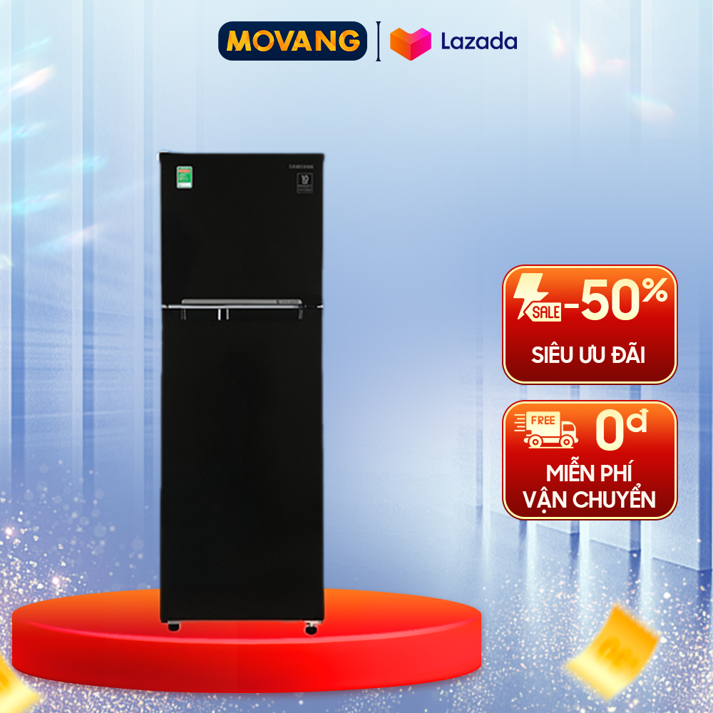 - tủ lạnh samsung inverter rt25m4032bu/sv - dung tích 256 lít công nghệ inverter