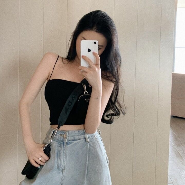 Áo 2 dây tăm sợi bún