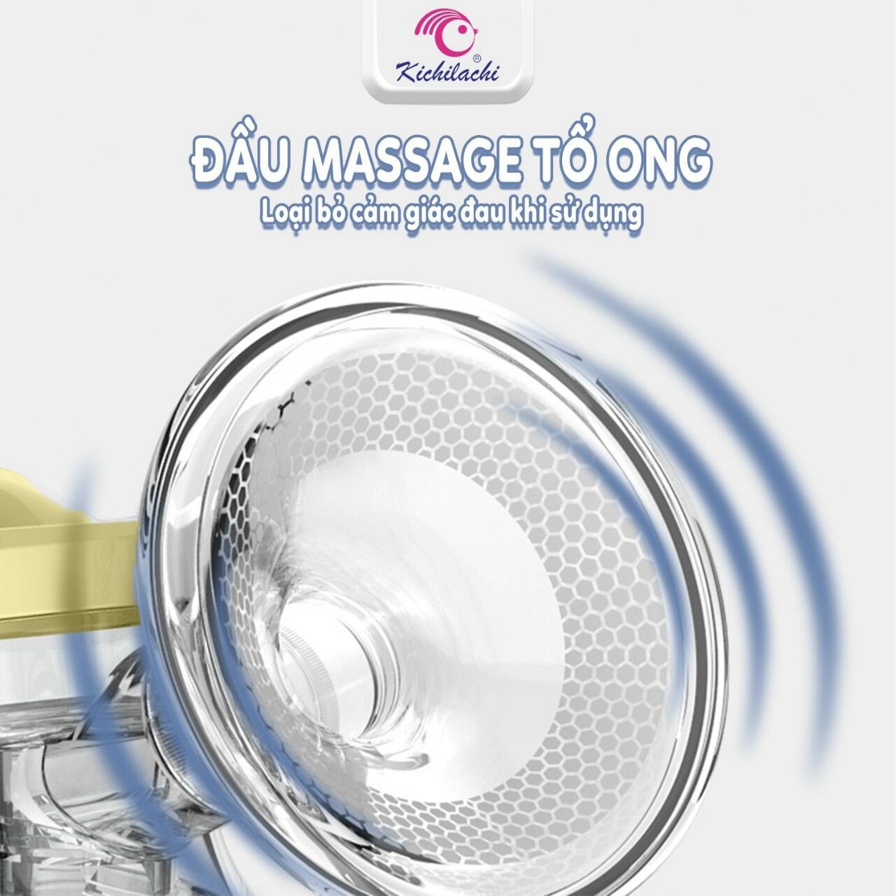 Máy hút sữa điện đôi kichi
