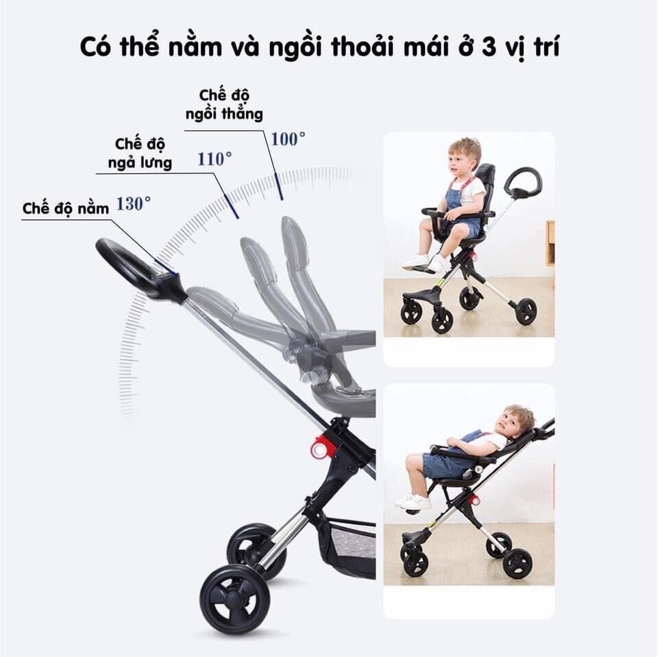 Xe đẩy đảo chiều gấp gọn Tomorrow