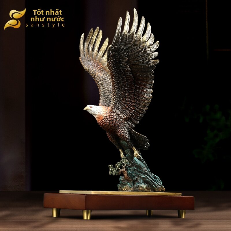 sanstyle | Wealth-Attracting Brass Eagle Ornament